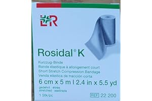 LOHMANN & RAUSCHER Cura Farma Bande De Compression Medicale Rosidal K Lohmann Rauscher-5 M X 6 Cm - 400 g