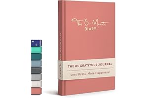 URBESTSELF 6-Minute Diary 3-Million-Copy Bestseller Gratitude Journal for Men & Women – Guided Mental Health Journal Based on Positive Psychology – Daily Manifestation Diary for Self-Care & Mindfulness