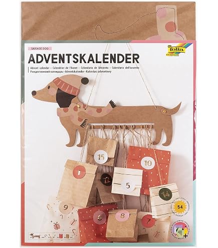 Max Bringmann Folia Kit Lanterna Autumn Friends – Crea Una Lanterna A Forma Di Bassotto O Suricato – 33x23x10 Cm