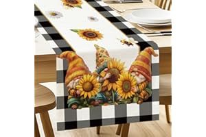 ANATTASOUL Piante Coralli e Cozze Runner da Tavolo, Runner Tavola Moderno con Coralli e Cozze, Runner da Tavola con Coralli e Cozze, Primaverile Cucina Tavolo Decorazione, 33 x 183 cm