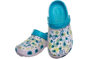 Brandsseller Sabots Femmes Chaussure de Jardin Pantoufle Plage Sandales Clogs Motif de Fleurs