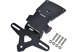 MTCRIGHTER Tail Tidy Fender Eliminator License Plate Compatible with Triumph Speed 400 Scrambler 400X 2024 2025, Stainless Steel Made