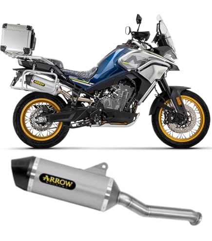 GPR Scarico Omologato Satinox Per Suzuki Dr Big 800 (1991-95) | Acciaio Inox | Con Db Killer - 4