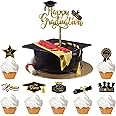 25 Pcs Graduation Cake Topper - Graduation Cake Decorations, Graduation Cupcake Toppers, Graduation Decorations, Graduation Cake Toppers 2024, Graduation Party Decorations, Graduation Toppers