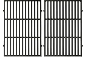 Denmay 7638 44,5cm Rejilla Parrilla para Weber Spirit II 310, Spirit 300/700 Genesis 1000-5000 Series, Spirit E310 S310 E320 S320 E330 S330 SP-330, Hierro Fundido Gas Piezas de Repuesto