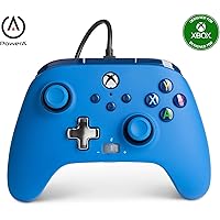 PowerA Enhanced Wired Controller for Xbox - Blue, Gamepad, Wired Video Game Controller, Gaming Controller, Xbox Series X…