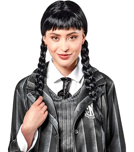Patchs Nevermore Academy Mercredi - Thermocollants Dorés Et Blancs Pour Costume Halloween