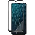 NISHTECH (BLACK Tempered Glass Screen Protector for Oppo A5S / Oppo A12 / Oppo A11k- Full edge to edge coverage