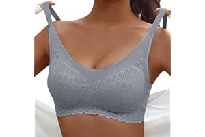 SURTTAN Sujetador para Pecho Caido Top Running Mujer Sujetadores Sin Tirantes Top Deportivo Sujetador Palabra De Honor Sujetador Sin Aros Tallas Grandes Cómodo, Belleza, Espalda, Yoga, Gimnasio, Correr