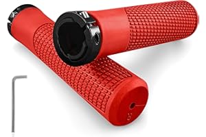 Flying Pottery Poignées de Guidon Universelles, Poignées de Vélo Générales 22mm Convient à Plupart VTT, Vélos Ville, Pliants, Route et Trottinettes