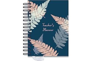 A5 Teacher Planner 2024-2025 by Pirongs 6 Lesson - Fern