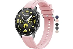 GENERIC OUTPUTBT 22mm Watch Strap for Nerunsa/ZOSKVEE/Popglory P66D Replacement Band for Donerton/VKROBAG T50S IDW19/IDW16/IDW13/LW51/LW83/Fitpolo/Yoever/ENOMIR/TOOBUR/aeac/gy1/KALINCO Silicone Women Men