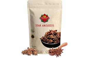 THE WORLDWIDE MINT Anis Étoilé/Badiane 50 g | Graines Entières | Qualité Premium | Naturel & Végan | Non OGM | Sans Additifs ni Conservateurs