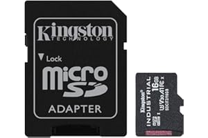 Kingston Industrial microSD - 16GB microSDHC Industrial C10 A1 pSLC Karte + SD-Adapter - SDCIT2/16GB