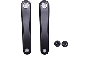 Prowheel Ebike ISIS Bras de crank électrique, 127 mm/140 mm/152 mm/160 mm/165 mm/170 mm/175 mm pour moteur Mid Drive ISIS, Bosch GEN4, PW-X3/PW-X2, BANGFANG M620, Brose Standard/MAG, GX0