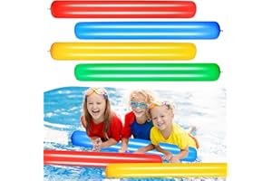 GIUGIO Nouille de piscine, gonflable, pour le bain ou l'aquasport, barre de natation, durable, creuse, jouet pour enfants et adultes