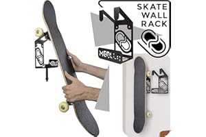 MEOLLO Uchwyt ścienny na deskorolkę (100% stal)