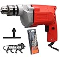 FOSTER FPD-010A 400W Drill Machine with 5 Drill Bits Pistol Grip Drill (10 mm Chuck Size)