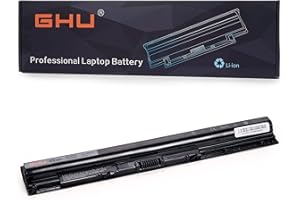 GHU New 40 Wh Replacement Battery for M5Y1K HD4J0 Compatible with Dell Inspiron 15 5000 3000 Laptop 3551 3552 3567 5458 5551 5555 5559 5758 5558 5559 5758 14 3451 3452 3458 17 5755 5759 6VFVM 1KFH3