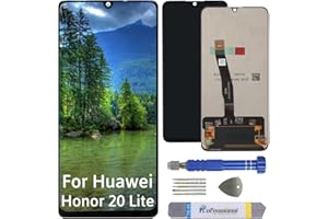 Int'x Display für Huawei Honor 20 Lite HRY-LX1 Honor 10 Lite HRY-LX1T LCD Bildschirm Ersatz Touchscreen mit Werkzeug Schwarz Hohe Qualität