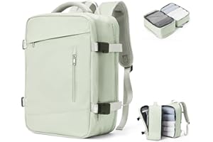 SZLX Zaino Ryanair 40x20x25 Bagaglio a Mano Donna Zaino da Viaggio con Porta USB Borse da Cabina per Easyjet 45x36x20 Zaino per Computer Portatile Impermeabile Borsa da Viaggio Uomo Travel Backpack