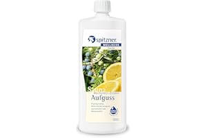 ‎SPITZNER Spitzner Saunaaufguss Wacholder-Zitrone fruchtig-holzig 1000 ml – Wellness Sauna Aufguss Konzentrat mit frischem Saunaduft, Regeneration, Anti-Stress, natürliches Saunaöl