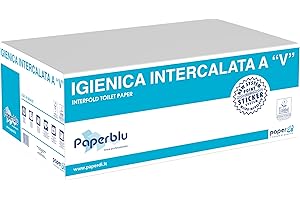 CF CARTA INGROSSO E DISTRIBUZIONE 9000 pezzi - carta igienica interfogliata 10,7cm X 21cm confezionata singolarmente
