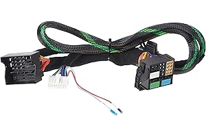 AXTON N-A480DSP-ISO33: Kabel przyłączeniowy Plug & Play do wzmacniacza AXTON A592DSP, A542DSP, A590DSP, A540DSP, A580DSP, A500DSP, kompatybilny z Audi, Seat, Skoda, VW