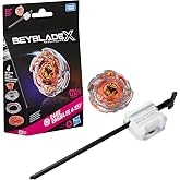 Beyblade X, Rage Ragna FE 4-55Y CX Infinity Starter Kit with Takara Tomy Resistance Top and Launcher, Battle Tops Set, Ages 8