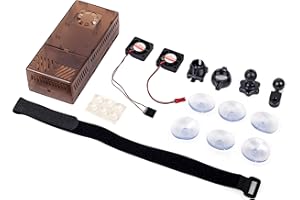 Summitlink V3 Gehäuse Dual Lüfter für ADS-B Kit passend für AHRS-Modul und GPYes (Tint)