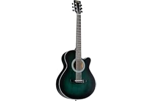 Red Hill H00LC Westerngitarre, Grand Auditorium, Cutaway, Linde Decke, X-Bracing, Linde Boden & Zargen, 1-lagig Aged White Binding, Selected Hardwood Hals, Composite Griffbrett, 20 Bünde, Kunststoff