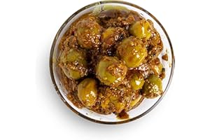 ETHNIC CHOICE Delight Foods Rajasthani Marwari Pickles & Chutney - Gunda (Lesua) Achar 300g | Pure Mustard Oil (Sarson Ka Tel) - Achaar | Chatni |