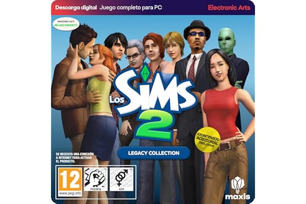 Los Sims 2 Colección Legado PCWin | Codigo de descarga inmediato EA App - Origin | Videojuegos | Castellano