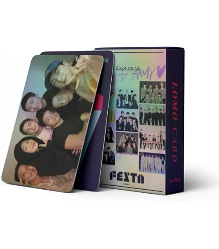 BTS DICON PHOTOCARD101 spersonalizowany segregator do