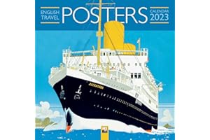 English Travel Posters Wall Calendar 2023 (Art Calendar)