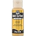 FolkArt multisurface metallic paint, 2 oz, Black Gold