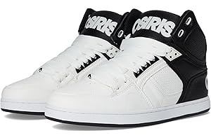 Osiris Chaussures de skate NYC 83 CLK pour homme, Noir/blanc, 43 EU