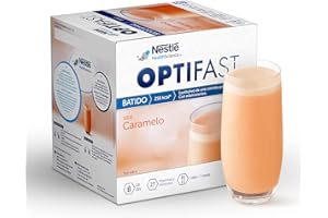 Optifast® Batido - Caramelo - 12 sobres de 55g - Sustitutivos de comida - Ayuda para perder peso o a mantenerlo después de haberlo perdido