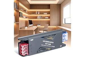 SUCIKORIO LED Trafo 12V 24W Transformator AC 230V Na DC 12 Volt 2A Ultra Cienki Zasilacz LED O Stałym Napięciu 12V Przełączalny Transformator Niskonapięciowy Do Lamp LEDs, Taśm LEDs, Wnętrz