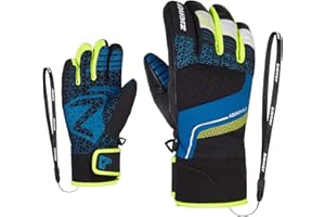 Ziener Lonzalo, Guanti da Sci/Sport Invernali, Impermeabili, Traspiranti, Primaloft Bambino