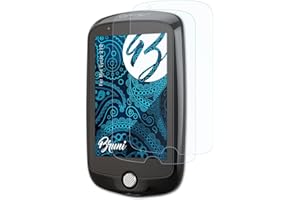 Bruni Screen Protector compatible with Mio Cyclo 210 Protector Film, crystal clear Protective Film (2X)