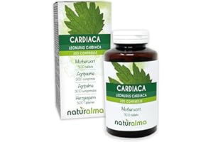 ‎NATURALMA Serdecznik pospolity (Leonurus cardiaca) ziele z kwiatami Naturalma - 150 g - 300 tabletek - Suplement diety - Naturalne i Wegańskie