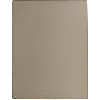 KalaMitica magnetische Kreidetafel aus Stahl. Größe 74x57x0,12cm. Farbe: Beige.