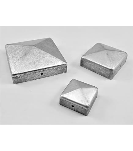 Medidas De Tapones Para Tubos Sourcing Map 4 Tapones De Plástico Para Tubo Cuadrado De 100 Mm X 100 Tapones Para Tubos De Plastico