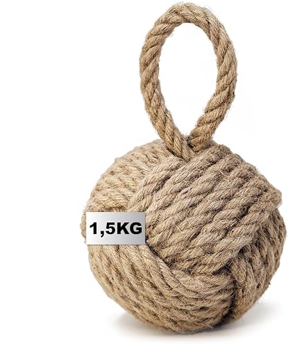 Cale porte Loft - jute - 25x18 cm - Atmosphera créateur d'intérieur