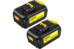 Abeden 2Stück Ersatzakku für Worx WA3644 PowerShare,20V - 4,0 Ah Li-Ion,Für alle Worx Geräte Geeignet