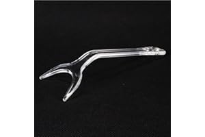 AIRGOESIN Dental Orthodontic Clear Teeth Intraoral Occlusal Photos Mouth Lip Retractor Photography Opener (1pcs Large)