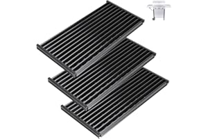 BBQration 43,2 cm Grillrost für Charbroil Performance TRU-Infrared 450 3-Brenner 463370719 463371719 463371116 463371316 463371716, Porzellan-Stahlstrahler für Charbroil Grill Ersatzteile