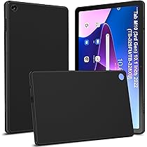 Lenovo Tab M10 Plus (3rd Gen) ケース ブラック ProElite Sleek Smart Flip Case Cover for Lenovo Tab M10 FHD 3rd