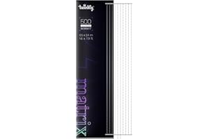 Twinkly Matrix 500 LED RGB, LED-Vorhang mit hoher Dichte, Smarte Mehfarbige RGB Gaming-Lichter, Kompatibel mit Razer Chroma, Omen, Alexa, Google Home, App-Steuerung, Transparentes Kabel, 0.5m x 2.4m